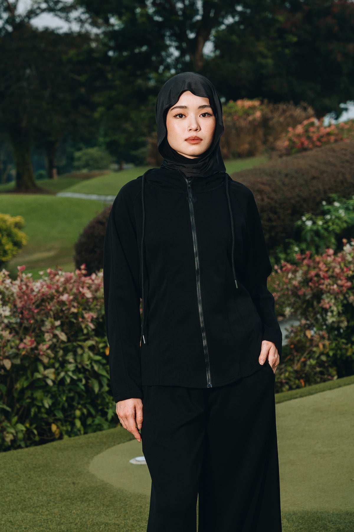 Fitted Hoodie in Modal