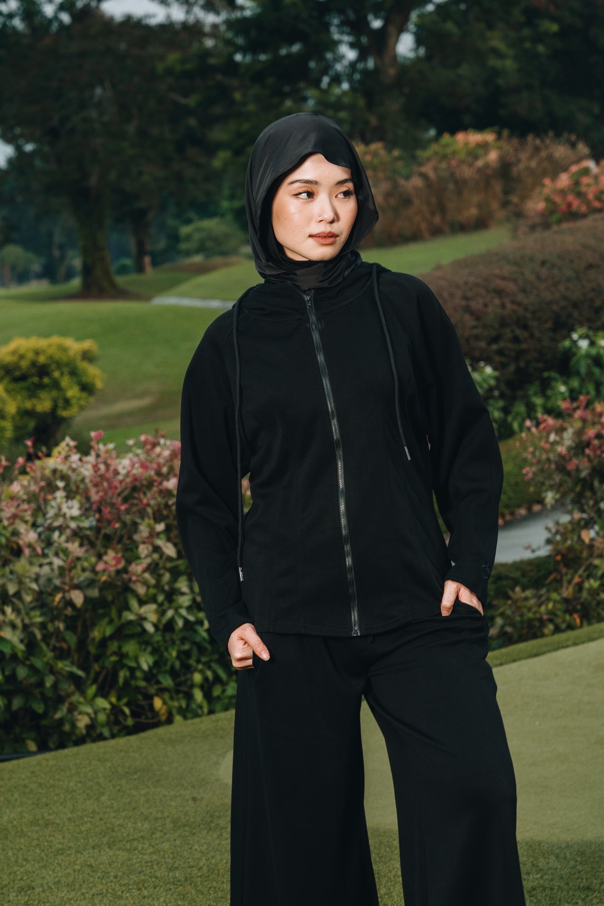 Fitted Hoodie in Modal