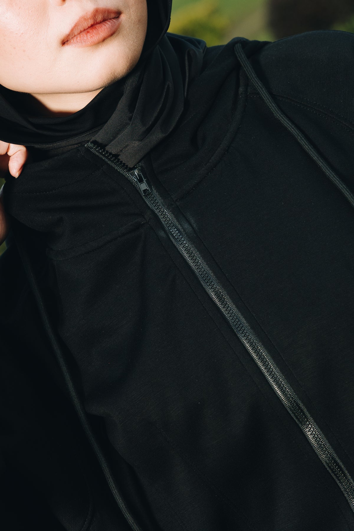 Fitted Hoodie in Modal