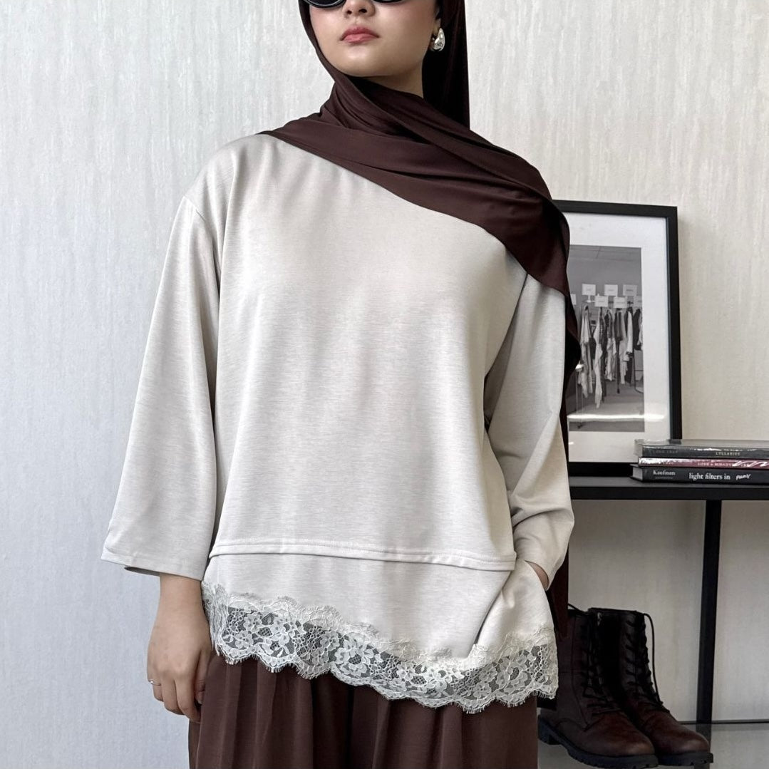 Modal Lace Top