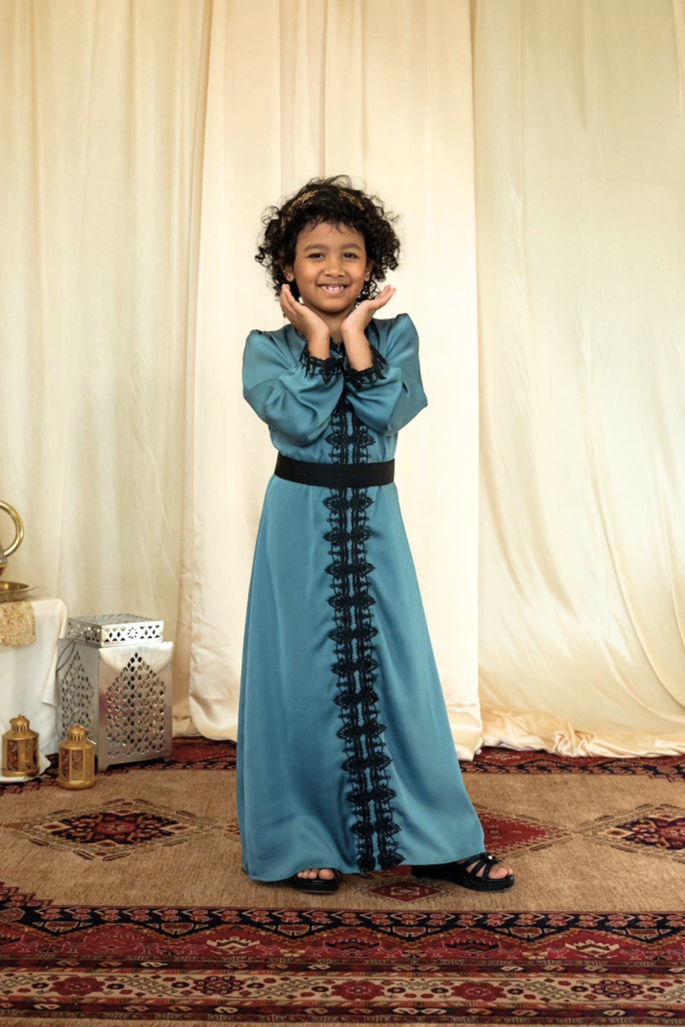 Marrakesh Kids in Teal