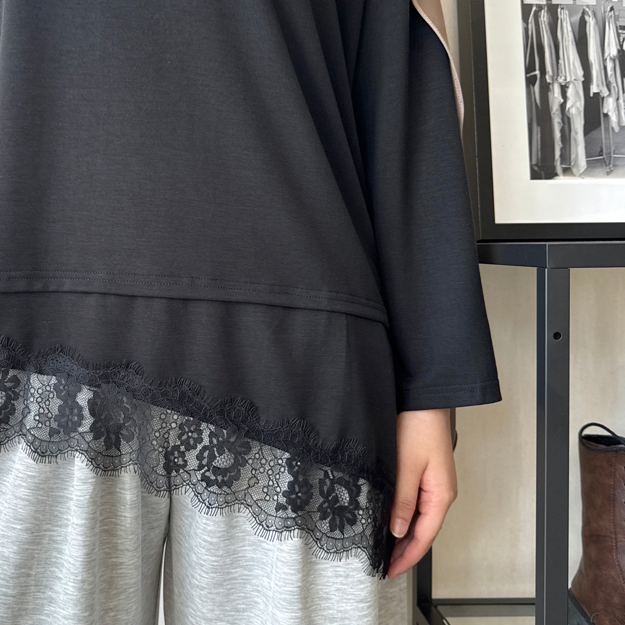Modal Lace Top