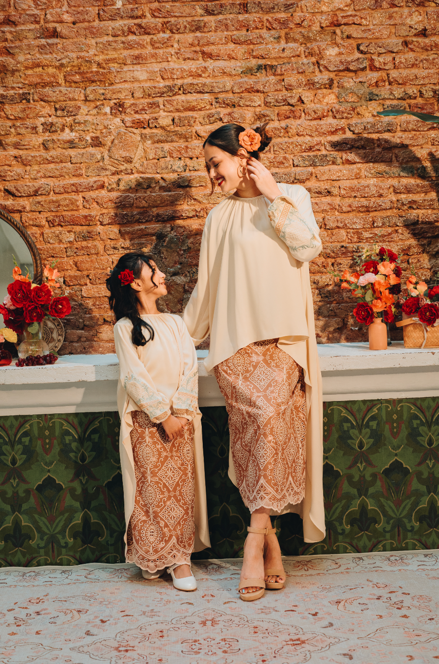 Granada Kids Skirt Set in Bronze