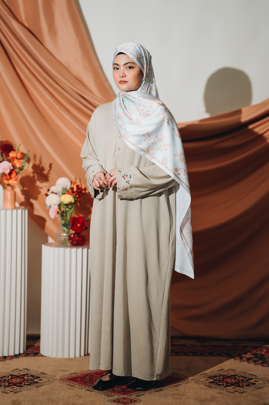 Embroidery Modal Kaftan