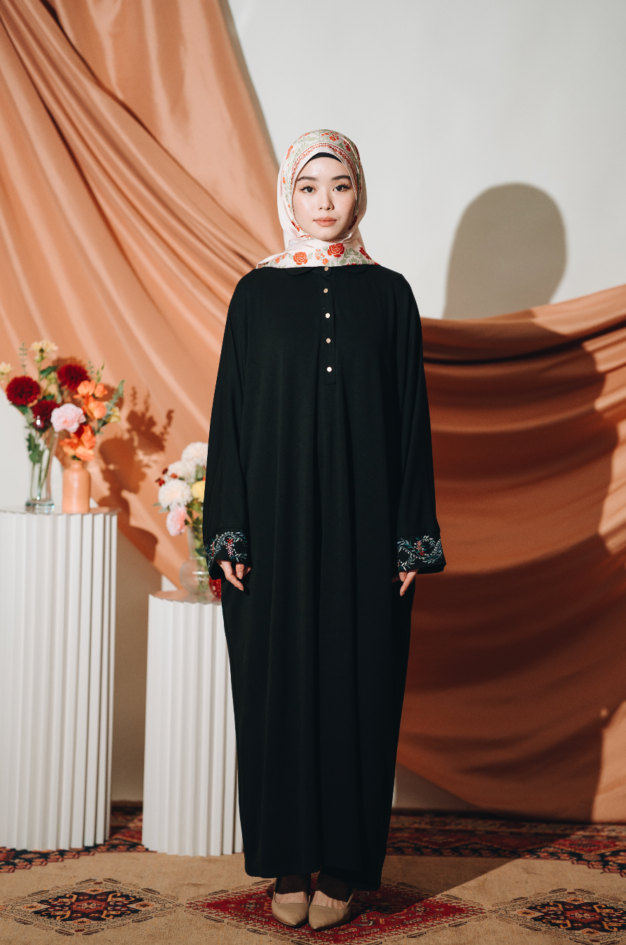 Embroidery Modal Kaftan