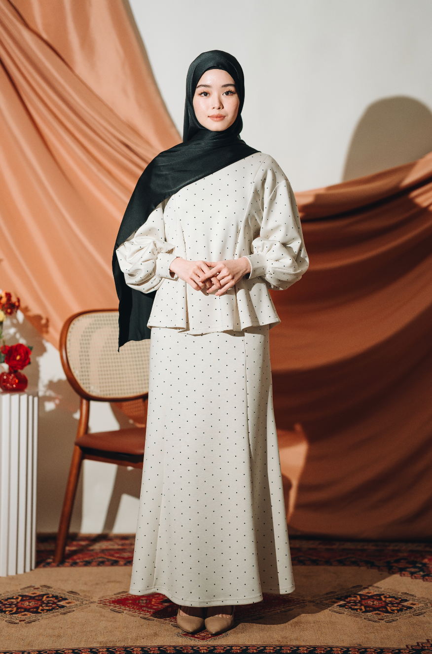 Modal Peplum Top