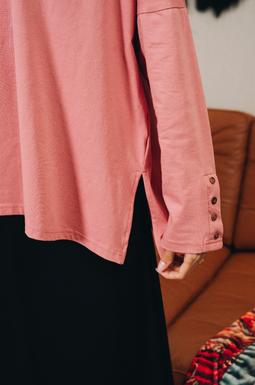 Cotton Modal Amani Top : Calico & Friends Edition