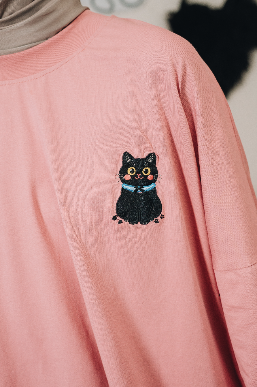 Cotton Modal Amani Top : Calico & Friends Edition