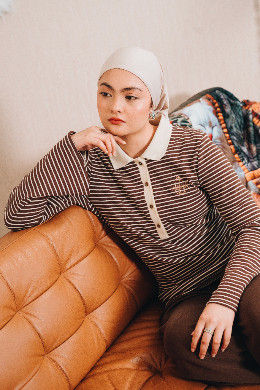 Fitted Stripe Top : Calico and Friends