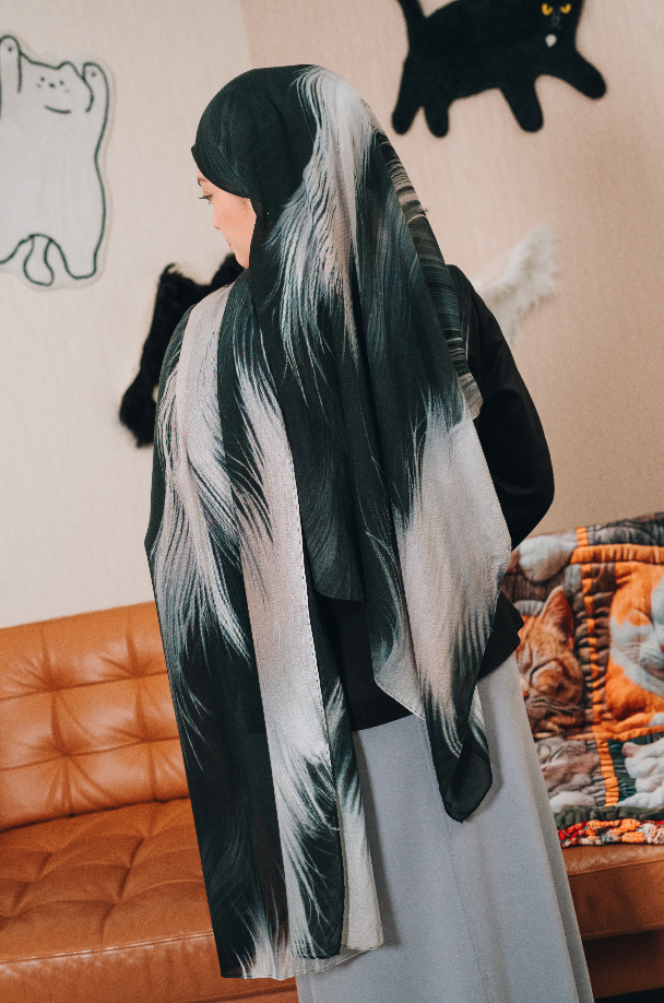 Printed Modal Shawl - Calico & Friends Edition