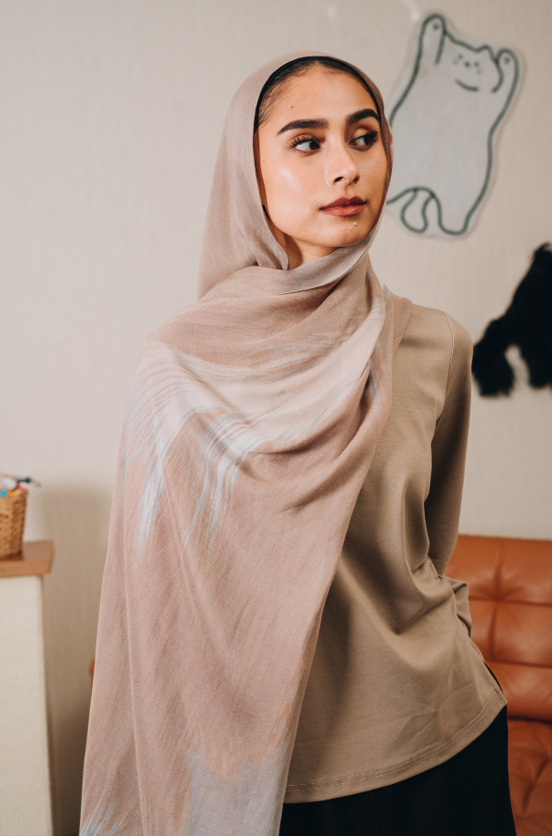 Printed Modal Shawl - Calico & Friends Edition