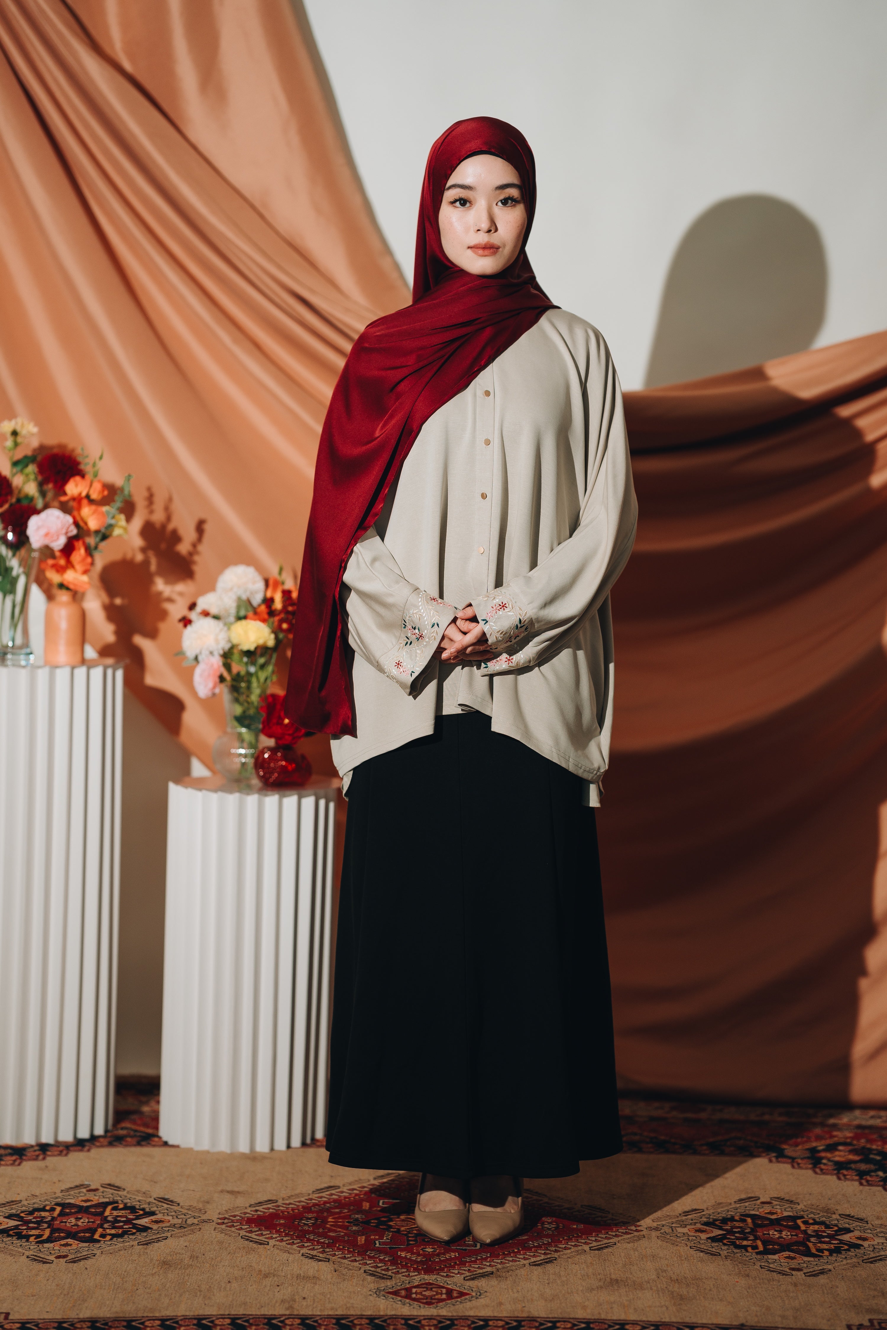 Embroidery Modal Top