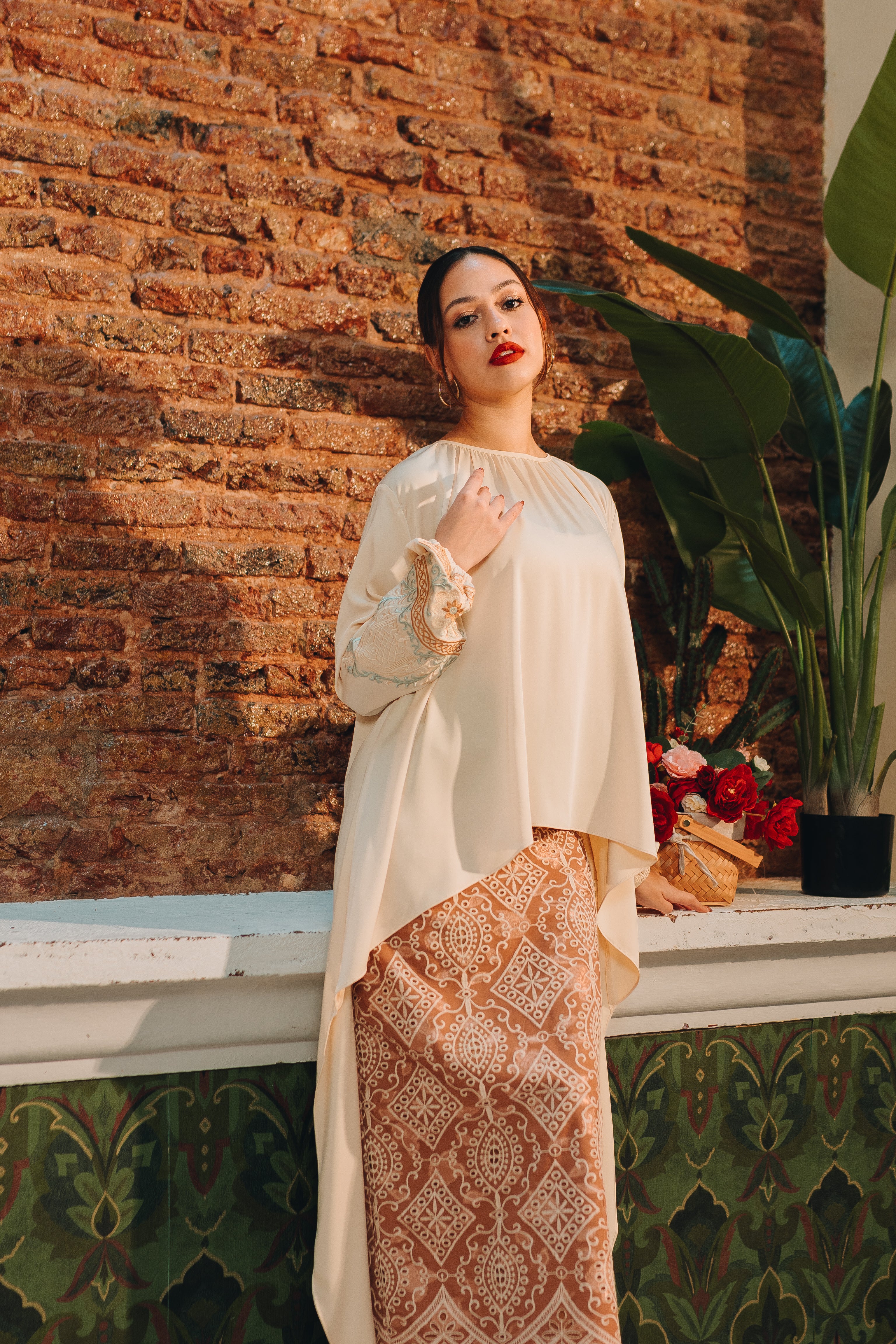 Granada Skirt Set in Bronze