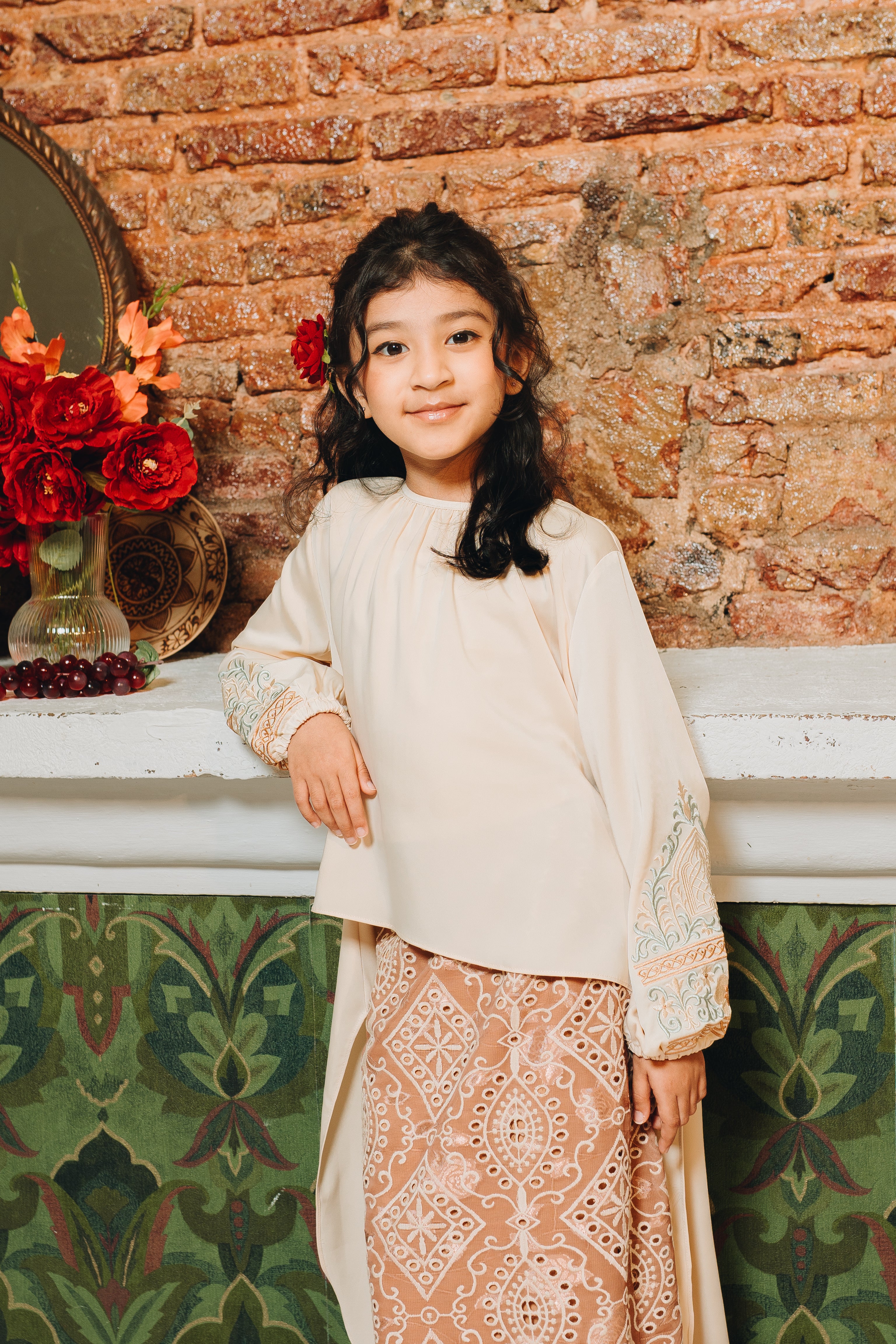 Granada Kids Skirt Set in Bronze