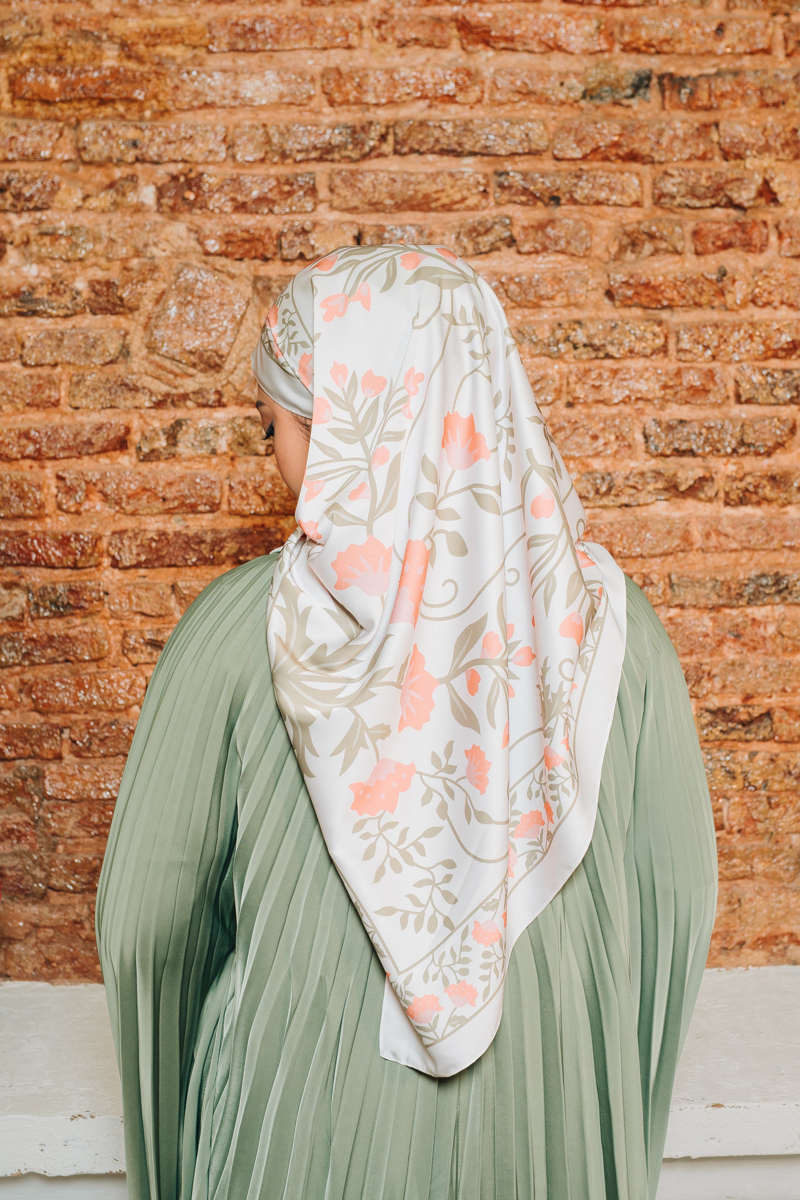Sofia Luxe Satin Silk Shawl