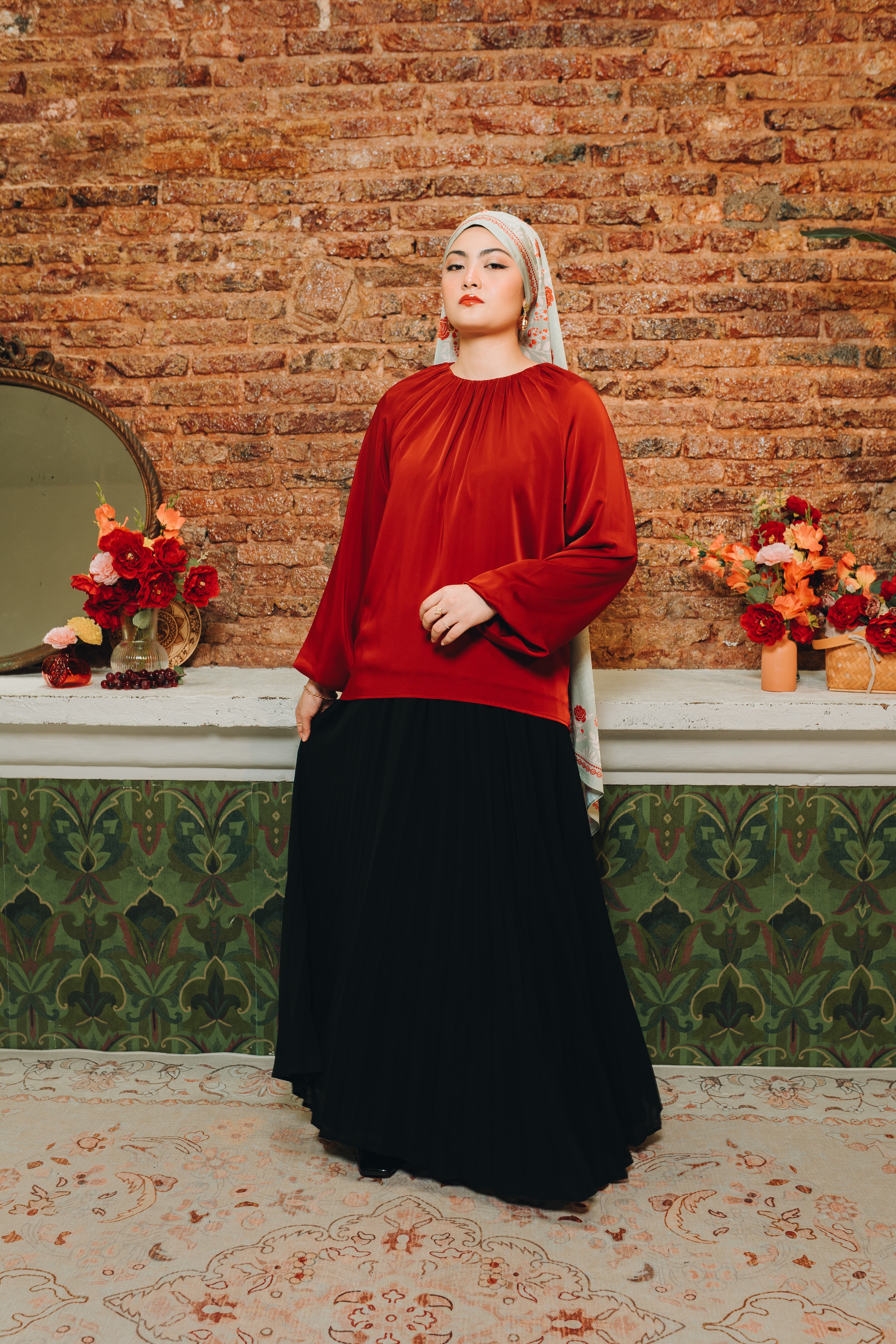 Nina Satin Top