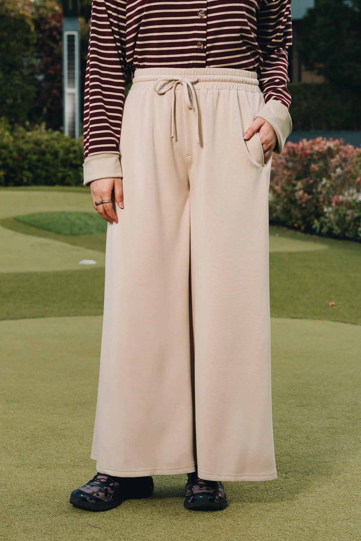 Wide Leg Pants in Modal