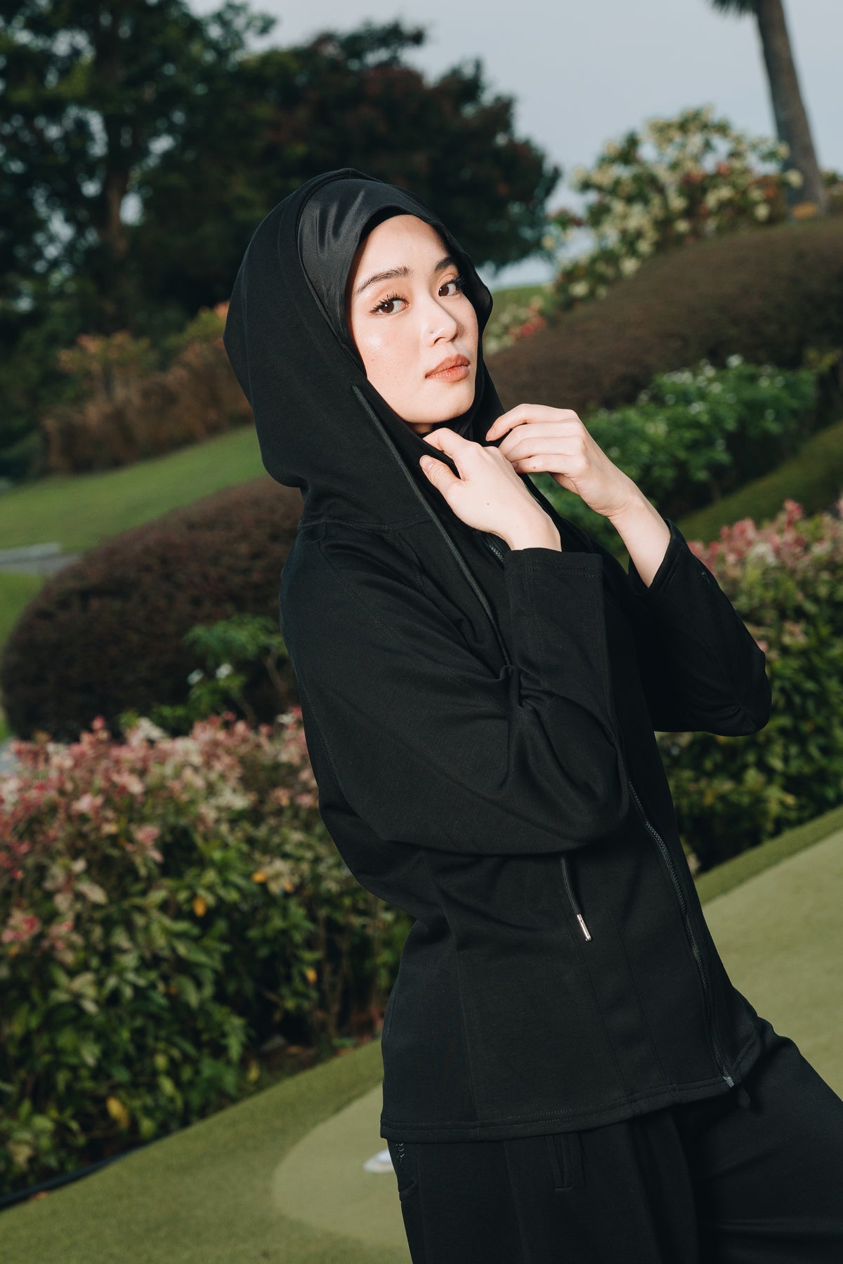 Fitted Hoodie in Modal