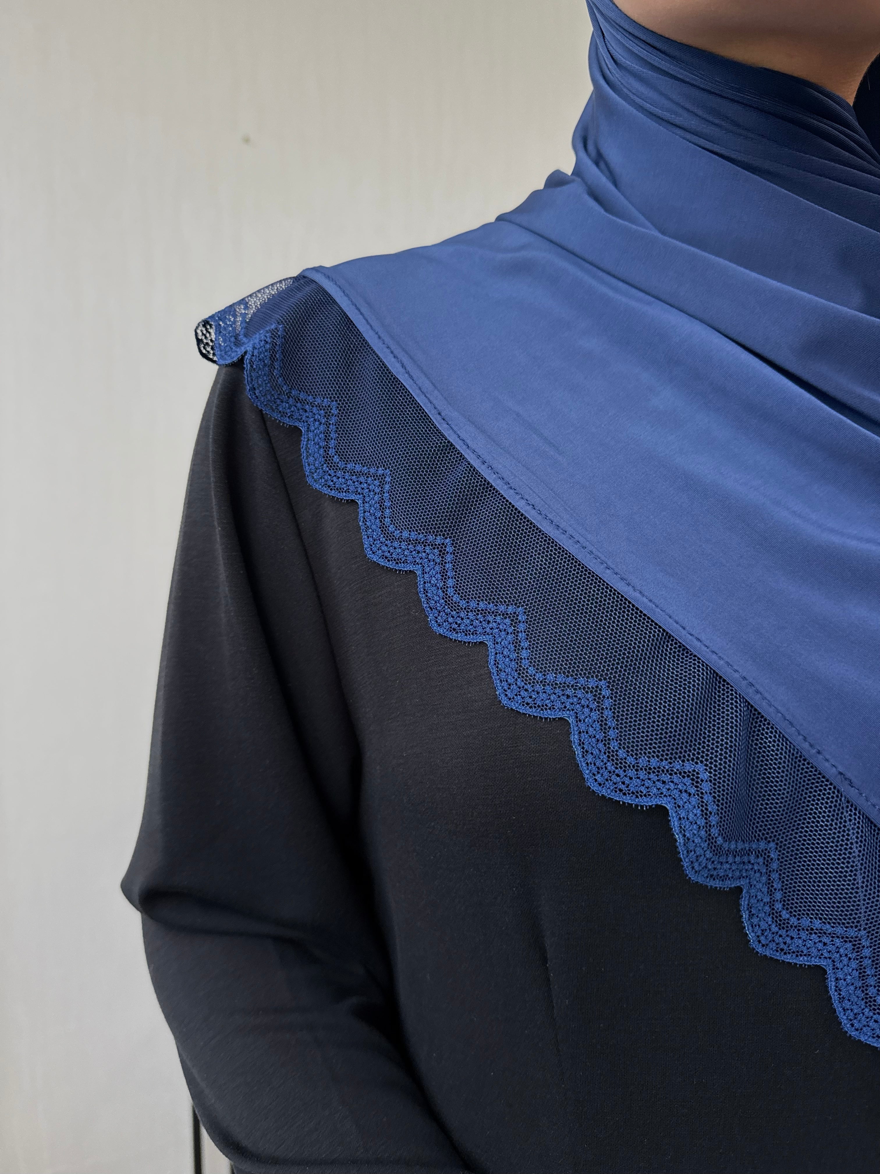 Liquid Jersey with Lace