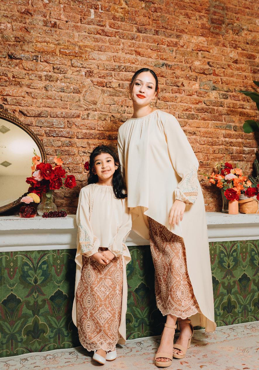 Granada Kids Skirt Set in Bronze