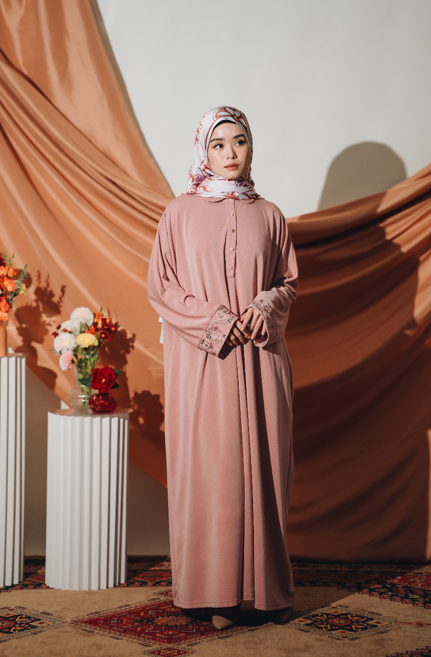 Embroidery Modal Kaftan