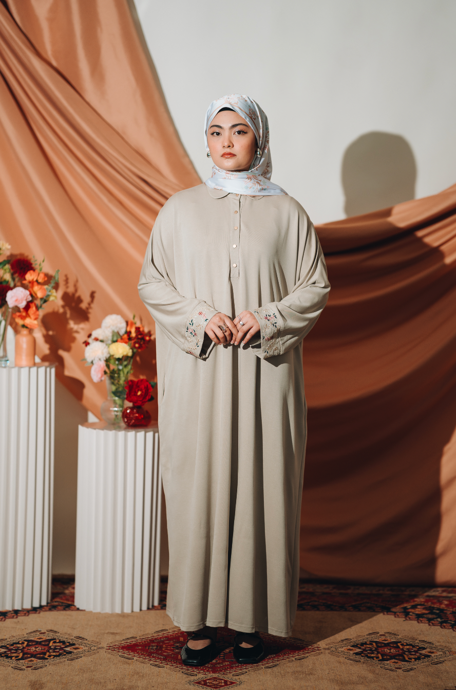 Embroidery Modal Kaftan