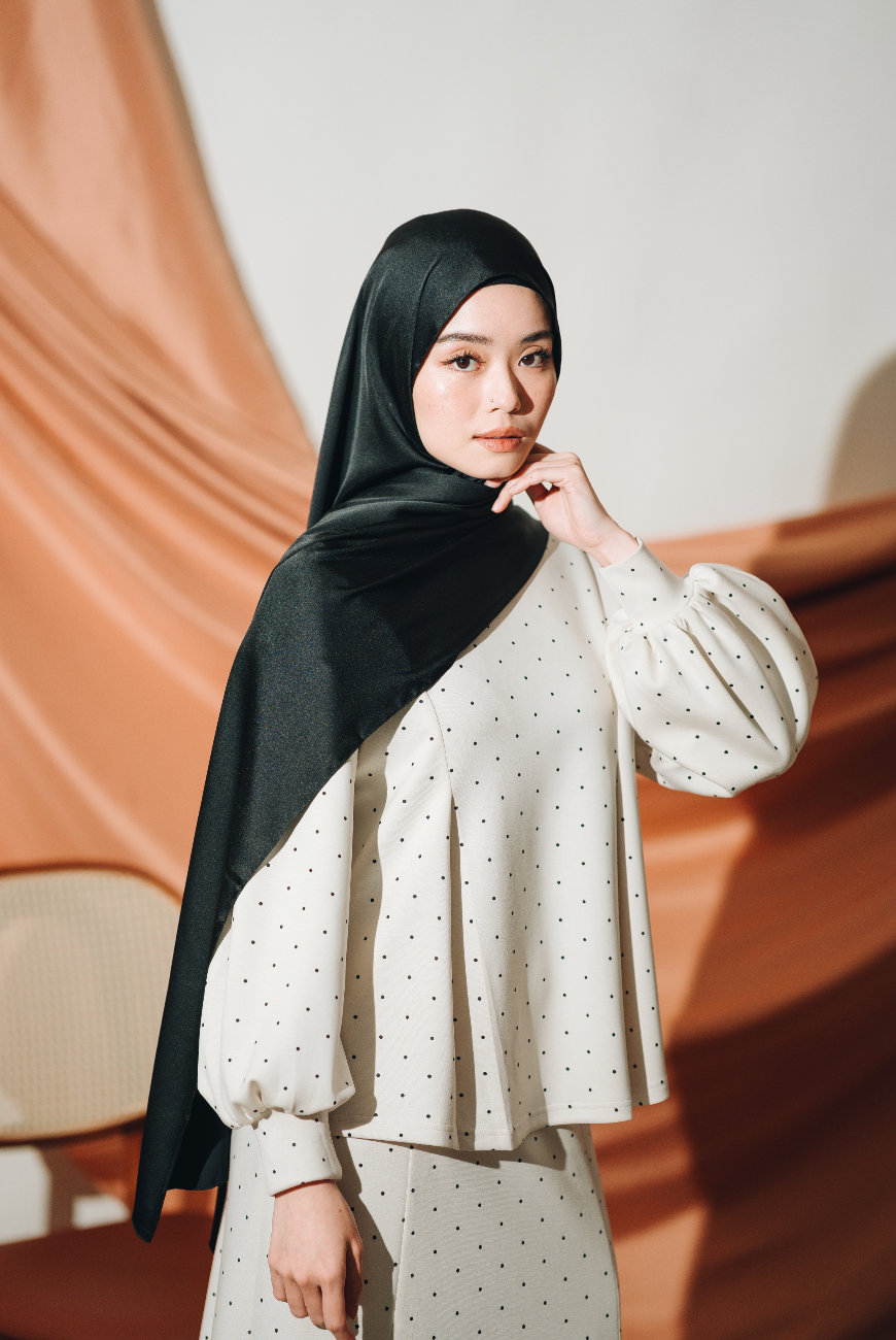 Modal Peplum Top