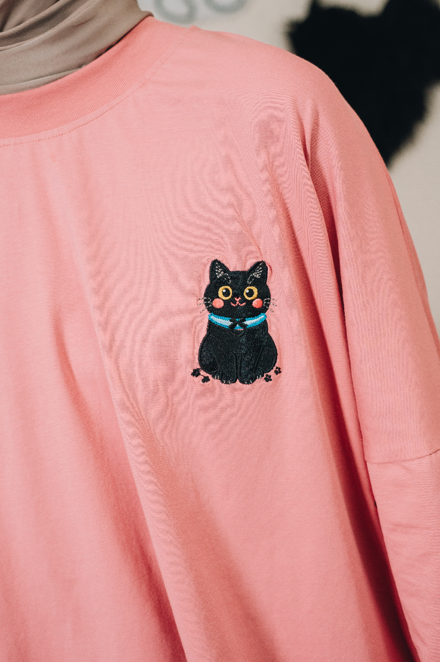 Cotton Modal Amani Top : Calico & Friends Edition
