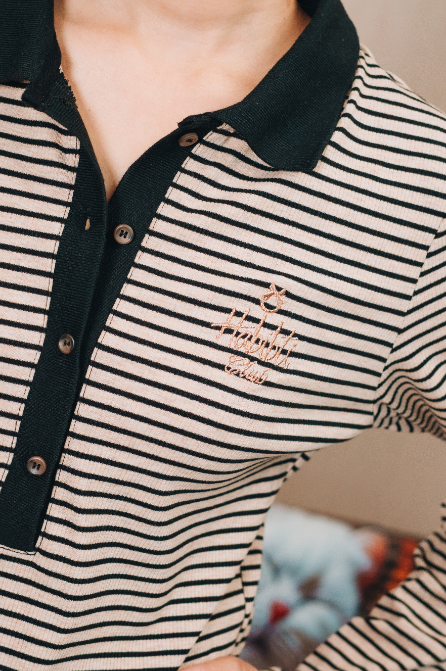 Fitted Stripe Top : Calico and Friends
