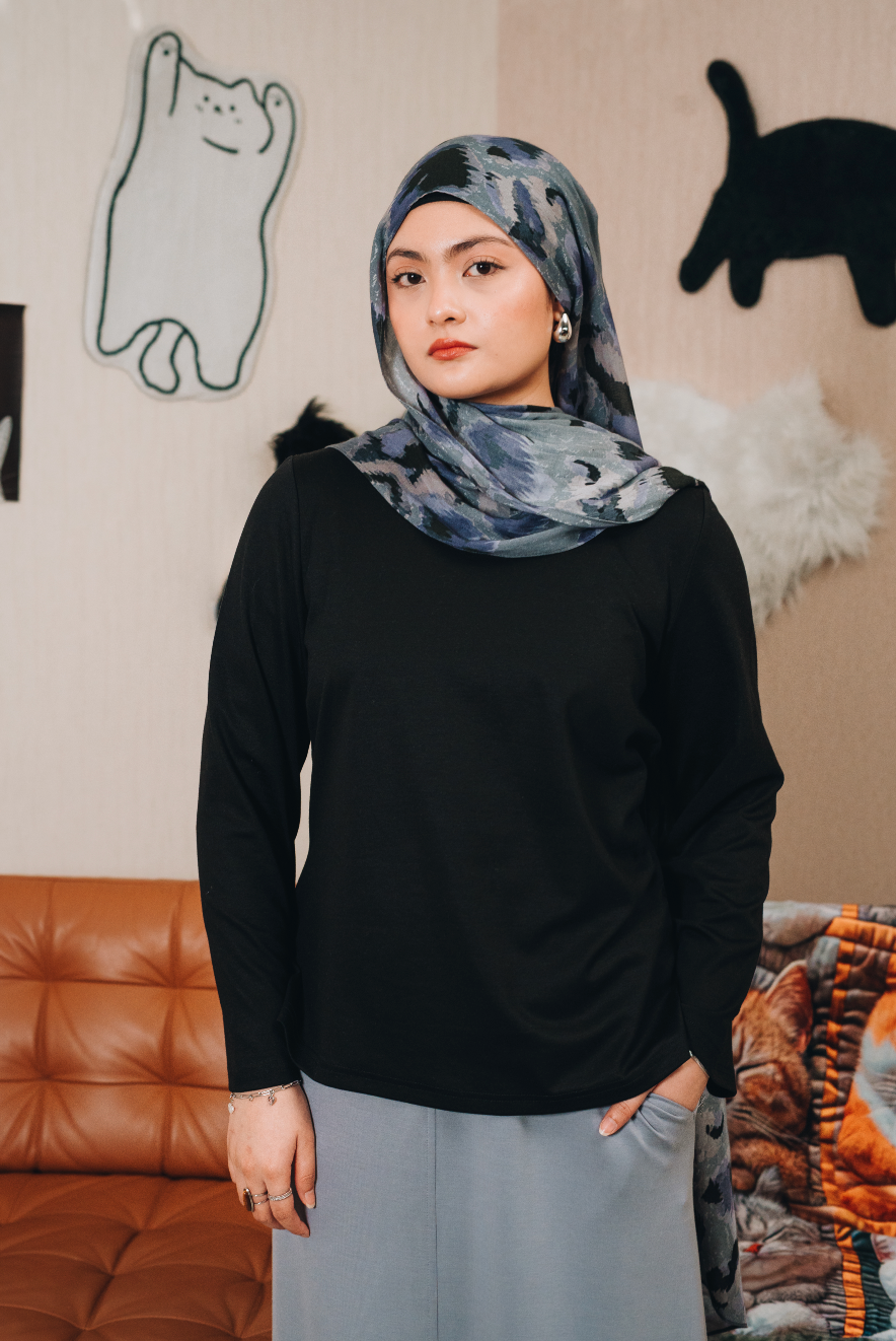 Ruched Lyocell Top : Calico and Friends