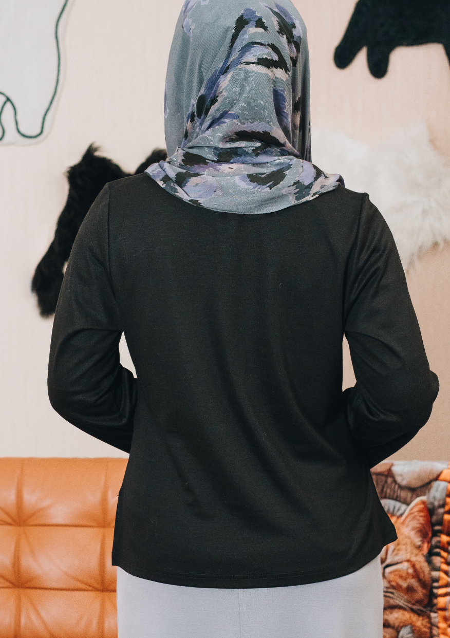 Ruched Lyocell Top : Calico and Friends