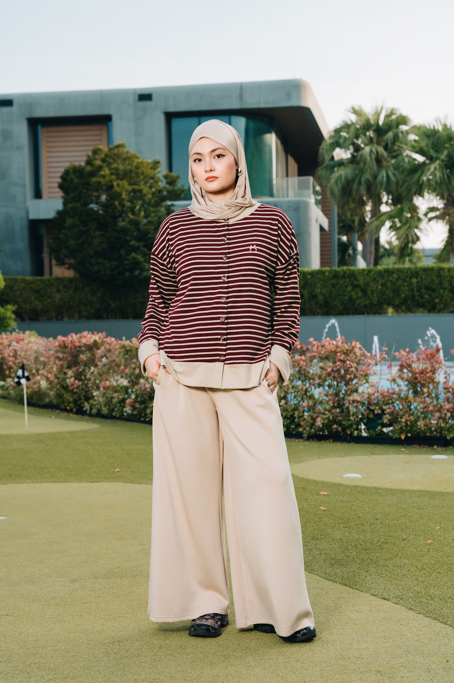 Wide Leg Pants in Modal