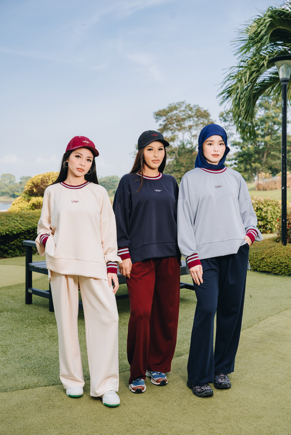 Midnight Habibti Sweater with Ribbed Cuff in Modal