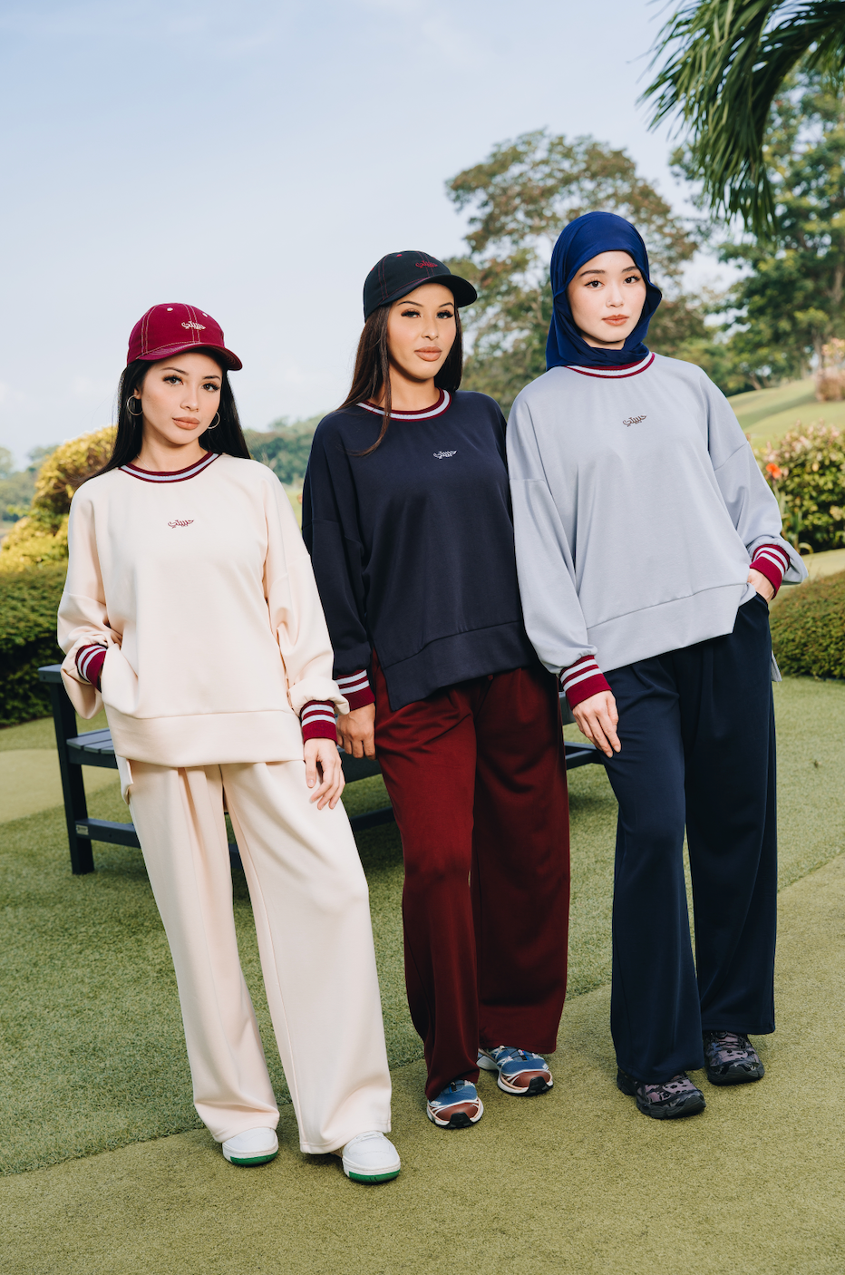 Midnight Habibti Sweater with Ribbed Cuff in Modal