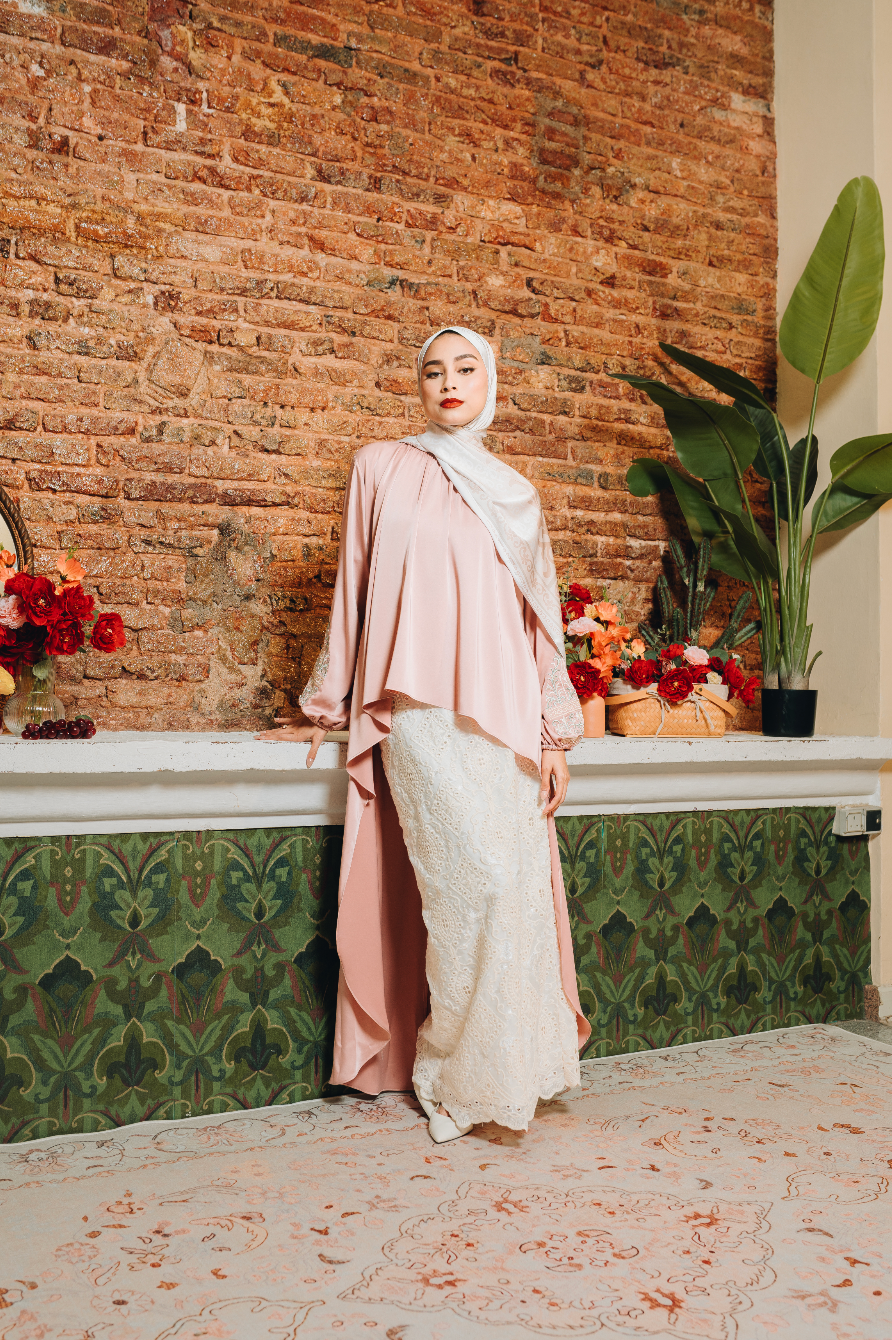 Granada Skirt Set in Rose
