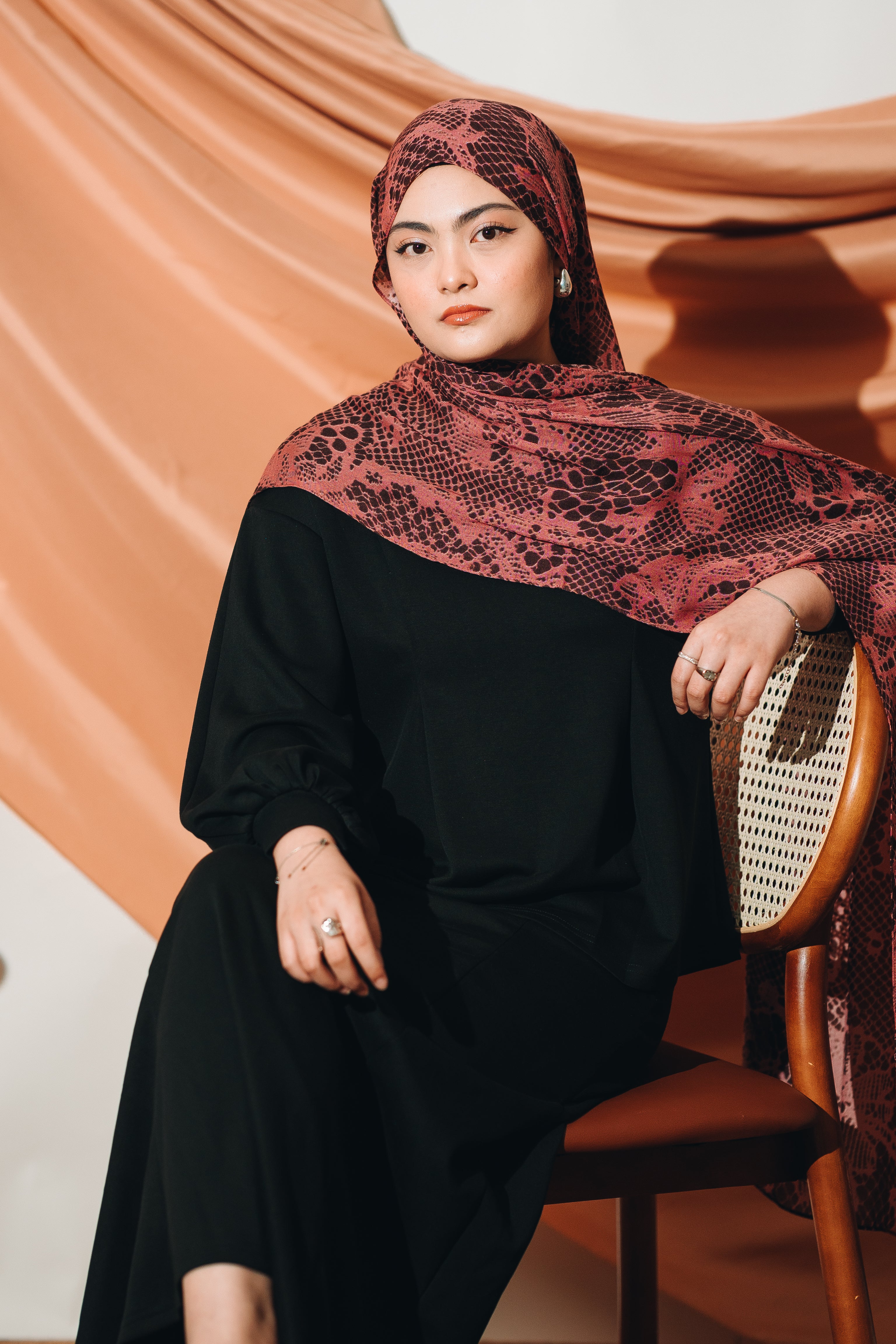 Modal Peplum Top