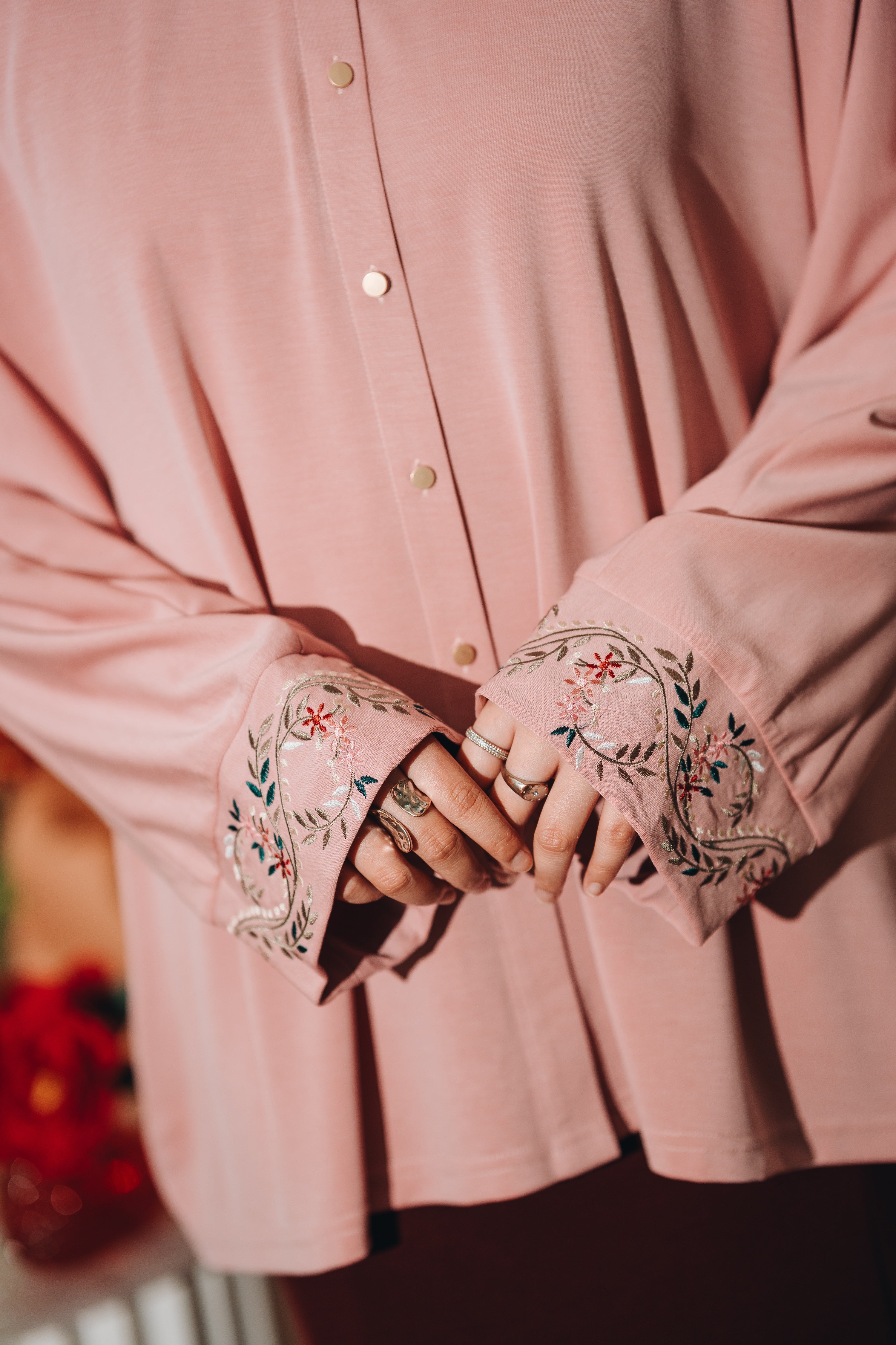 Embroidery Modal Top