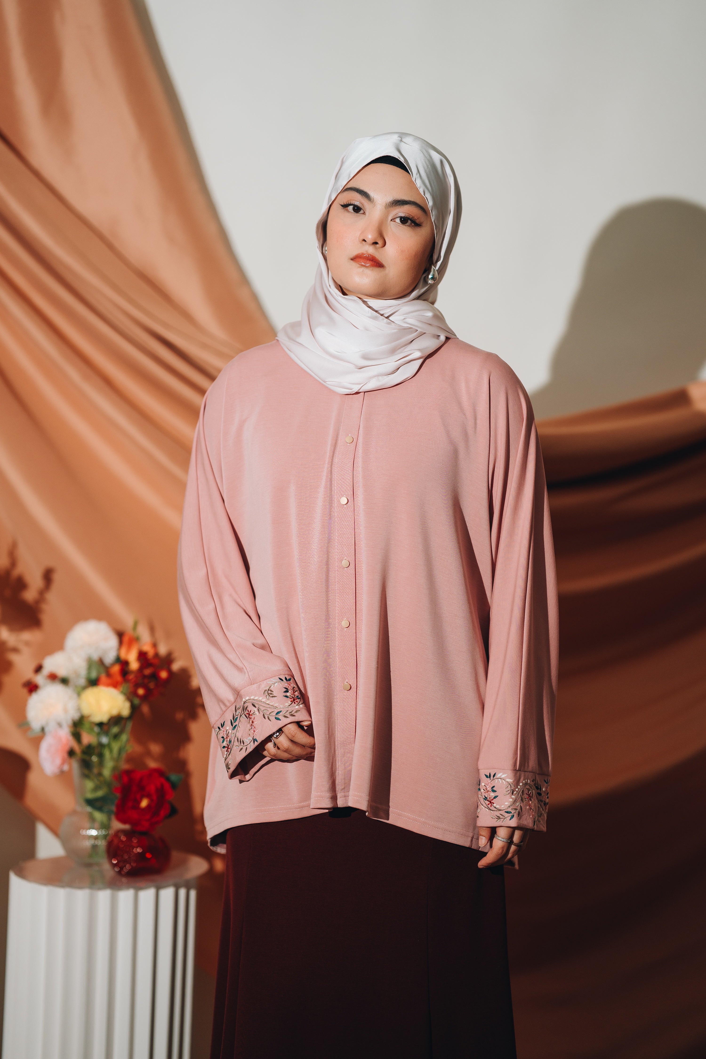 Embroidery Modal Top