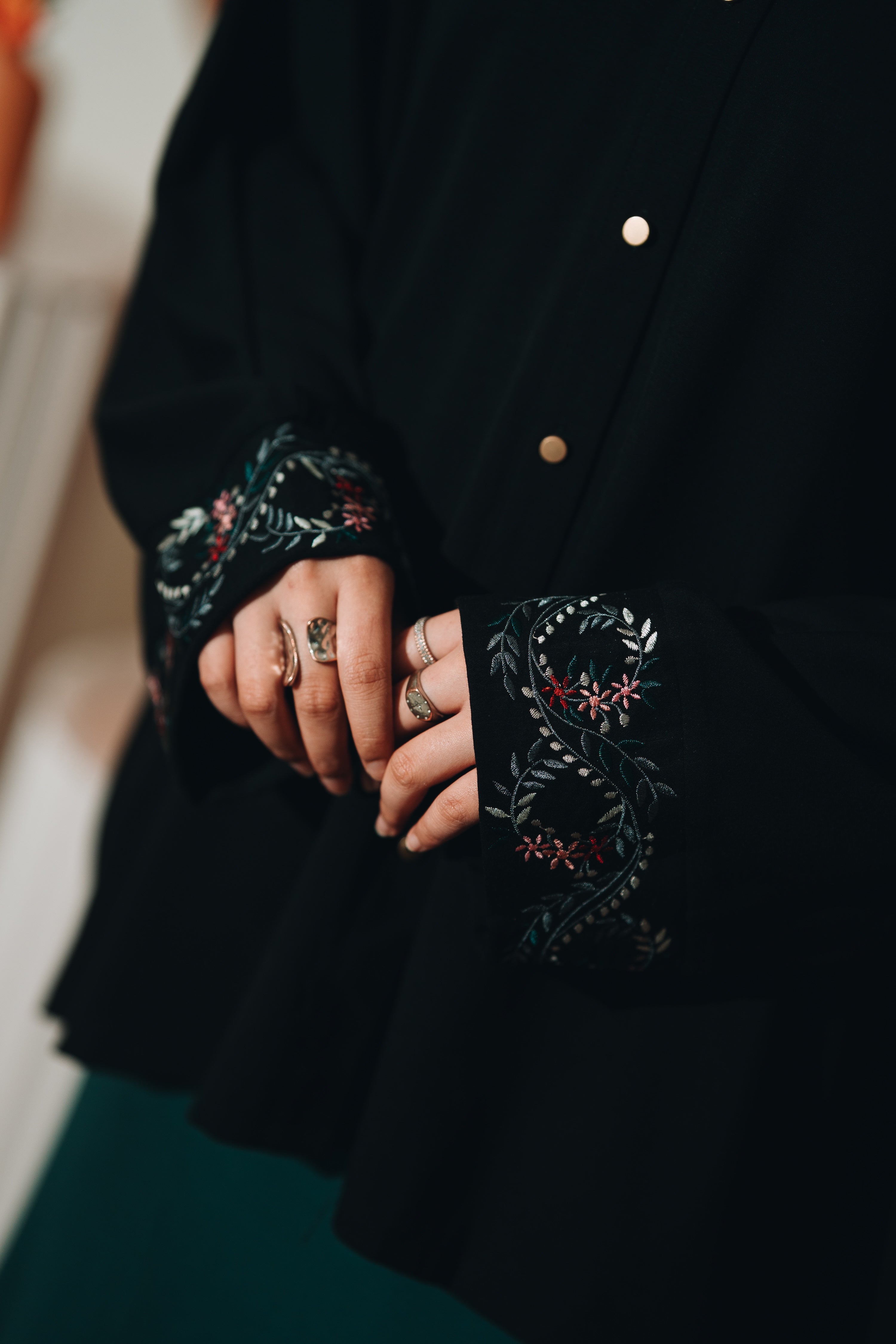 Embroidery Modal Top