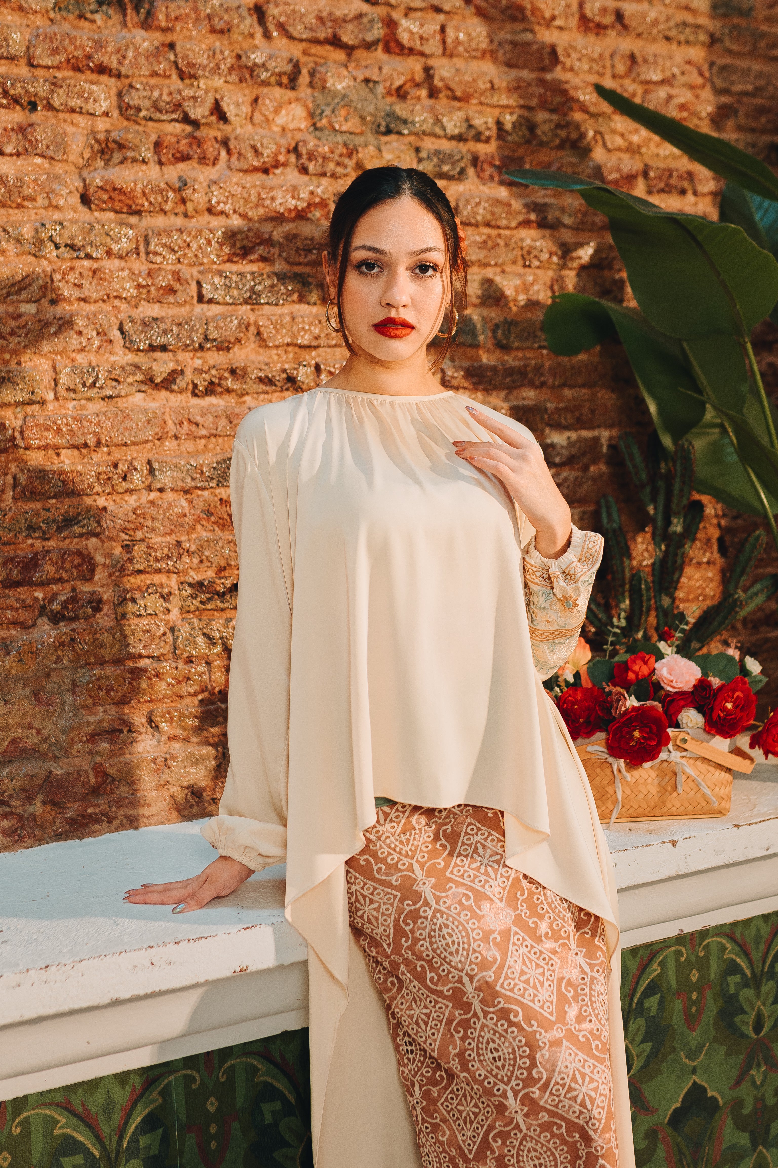 Granada Skirt Set in Bronze