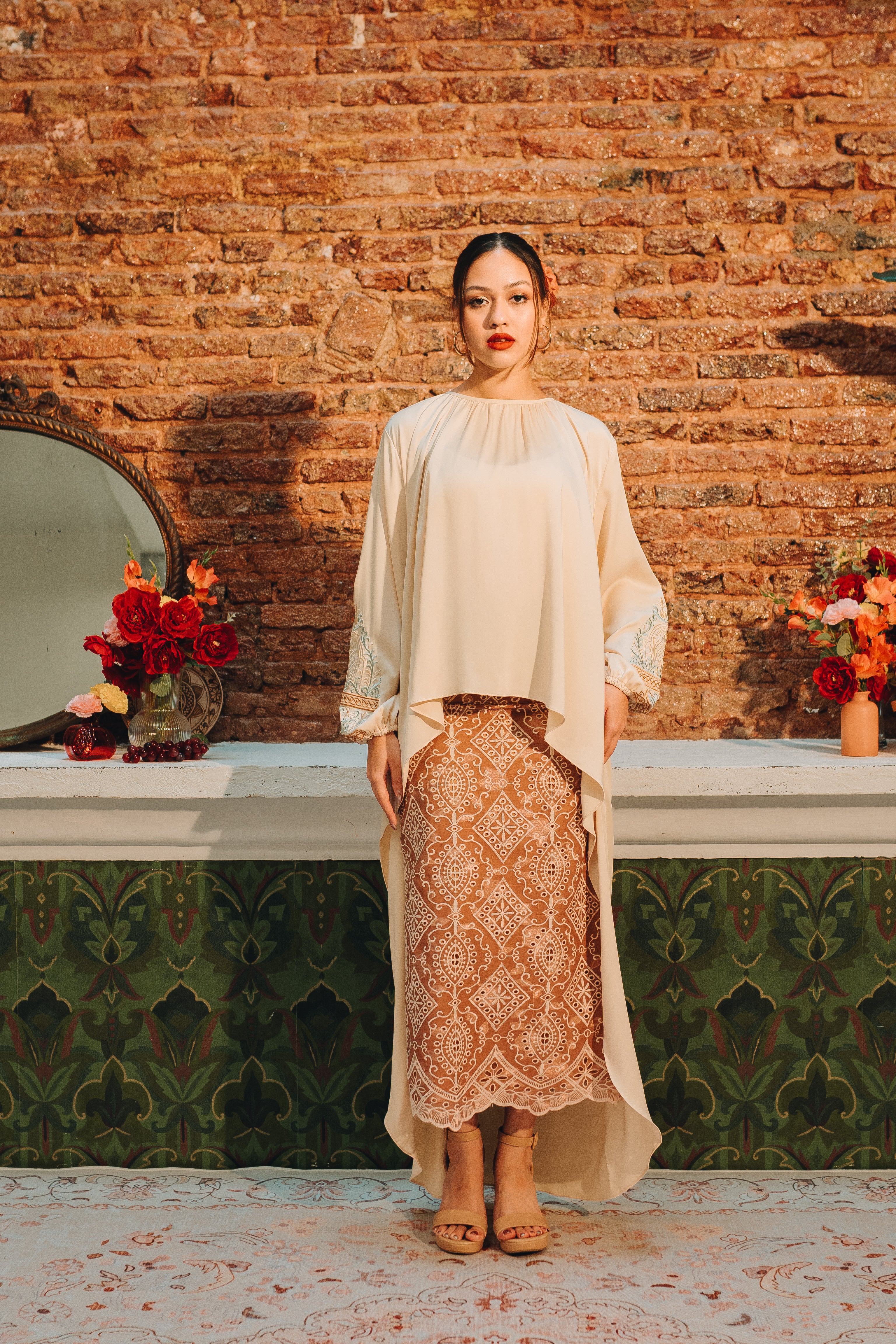 Granada Skirt Set in Bronze