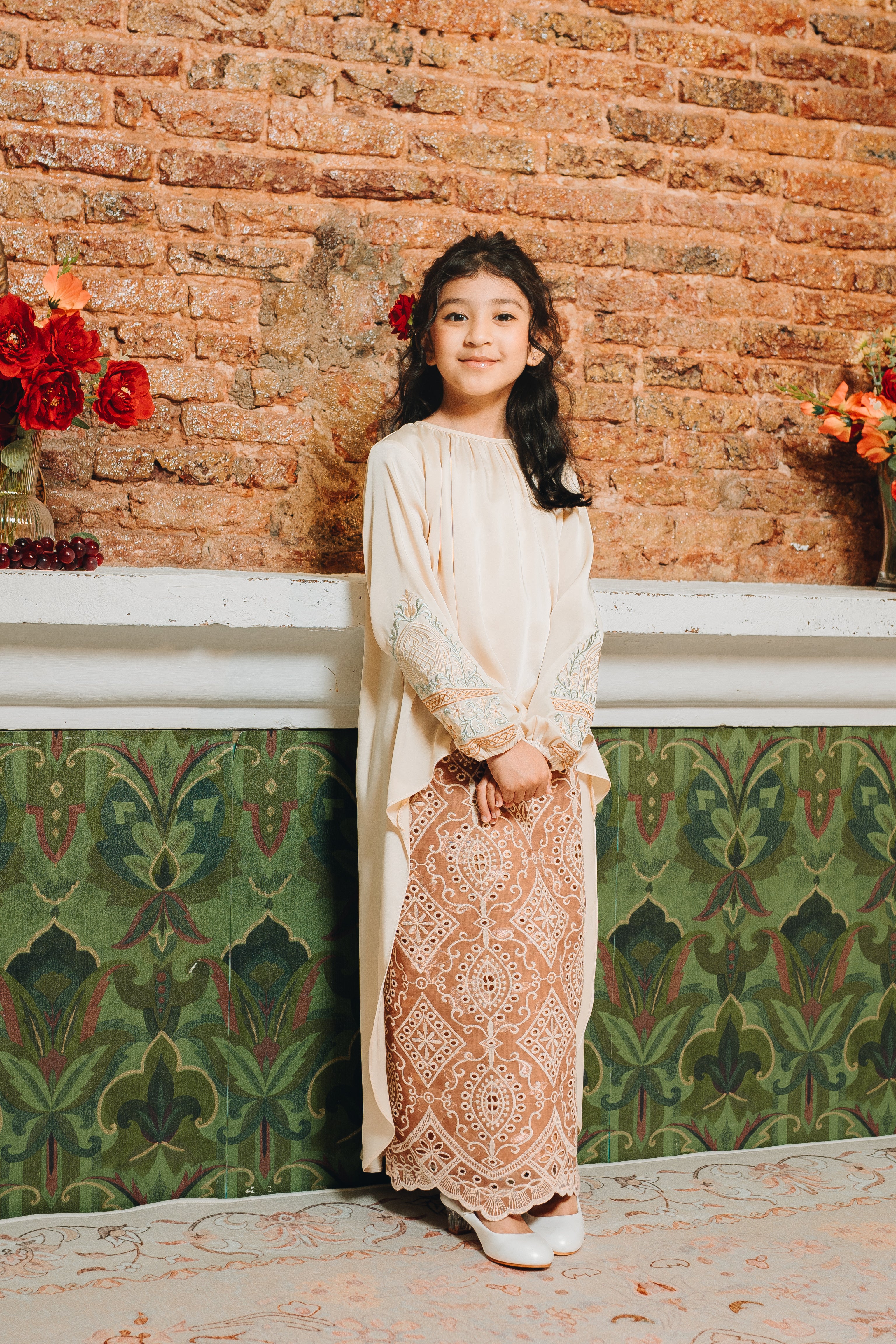 Granada Kids Skirt Set in Bronze