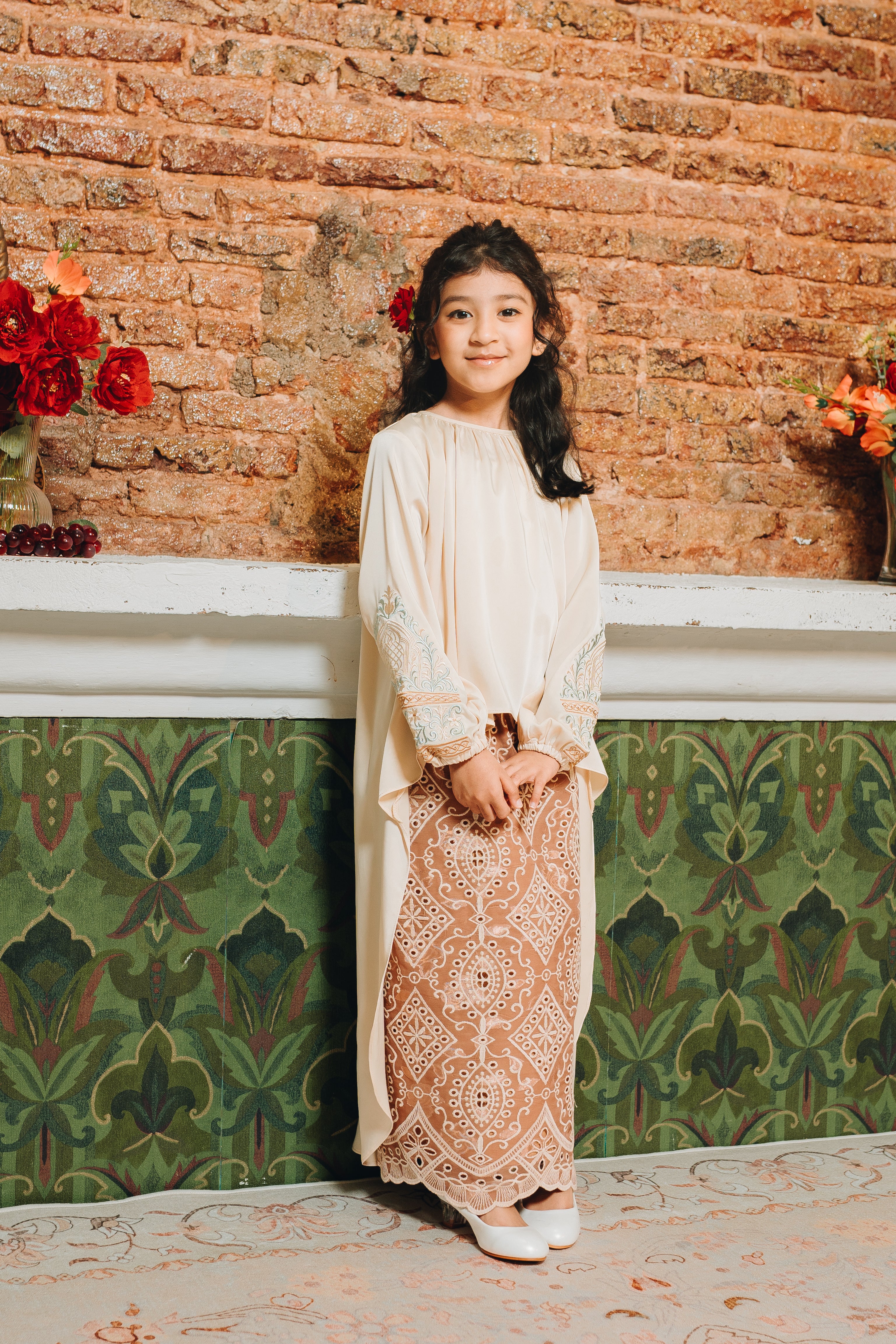 Granada Kids Skirt Set in Bronze