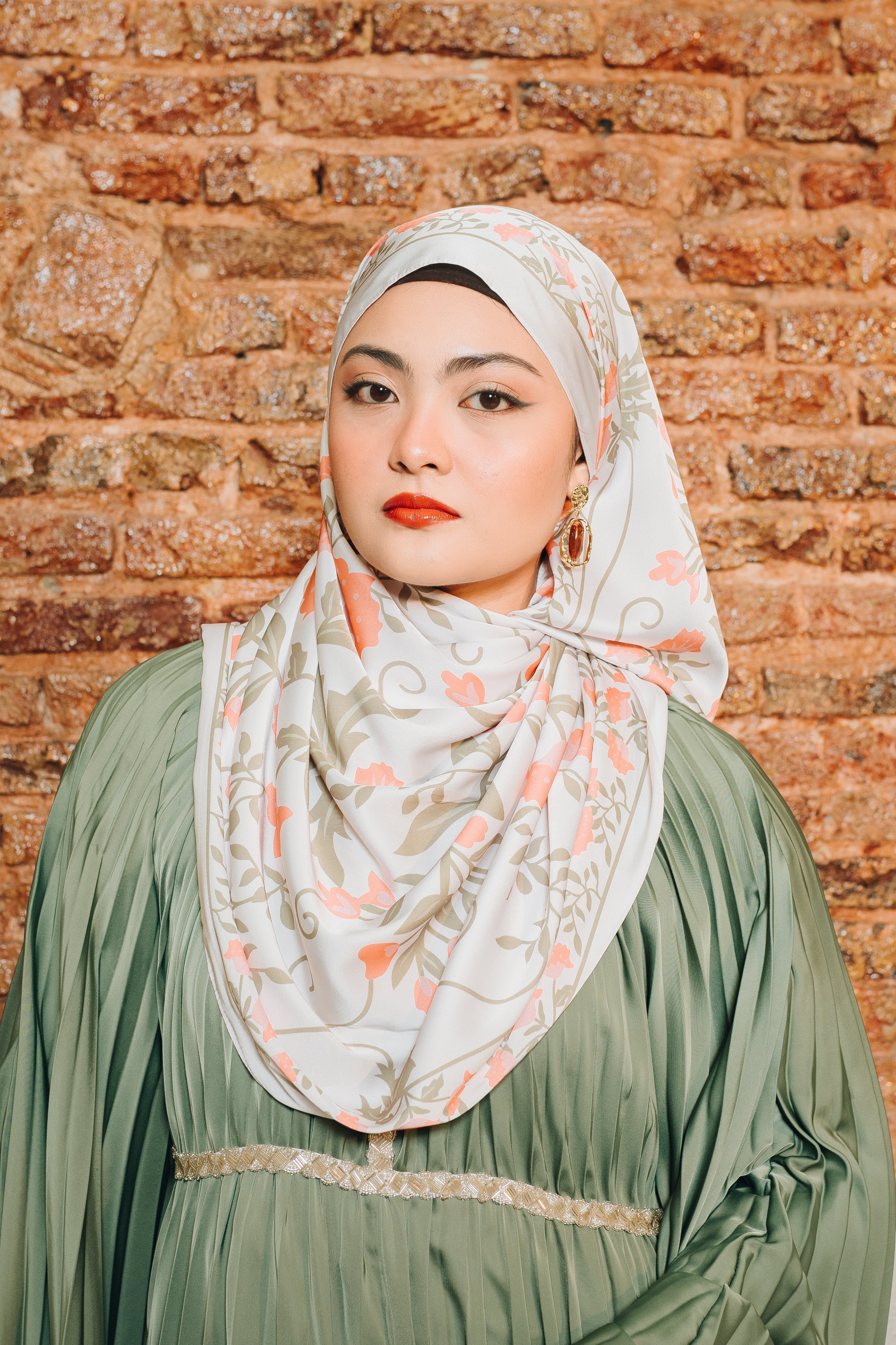 Sofia Luxe Satin Silk Shawl