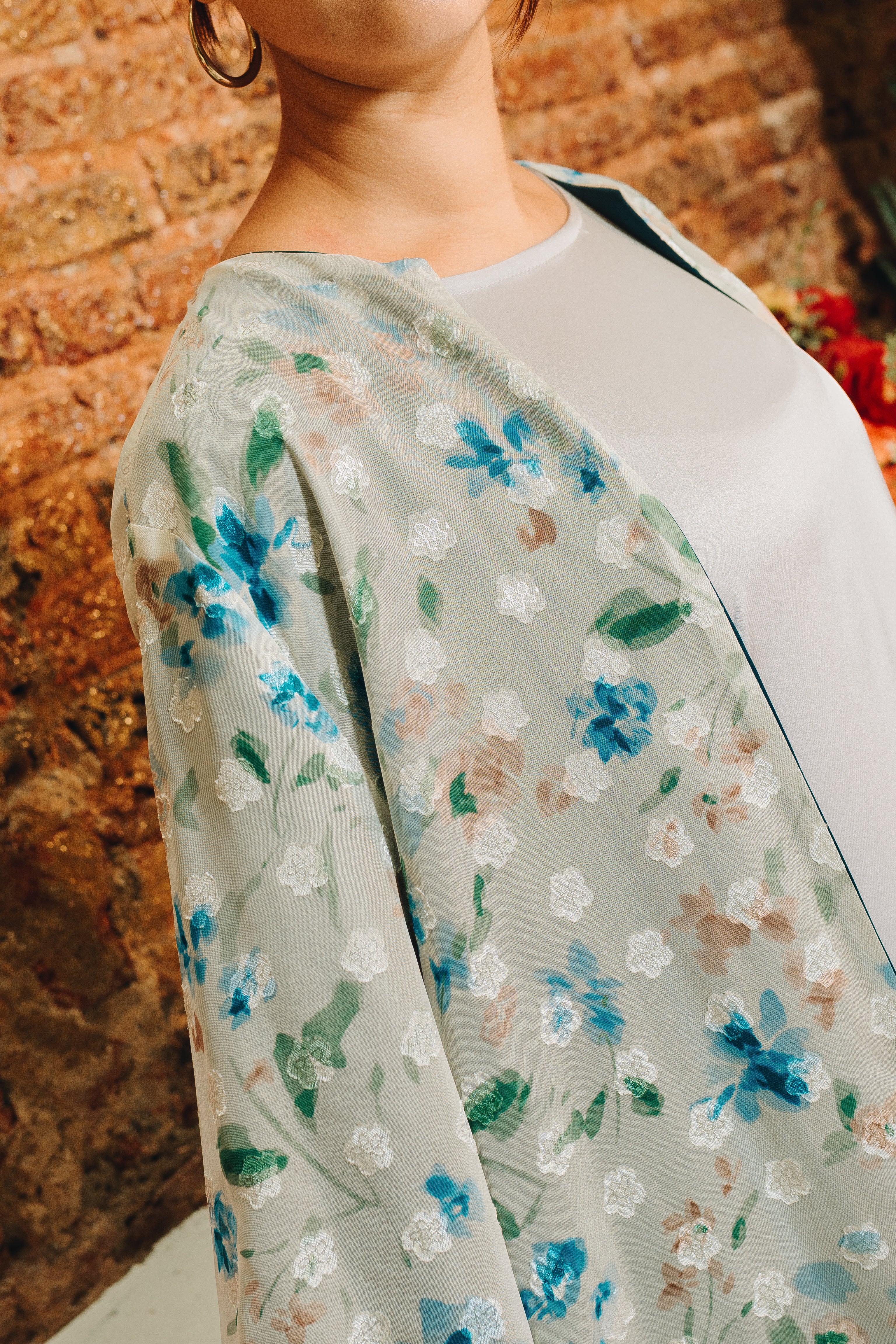 Rosa Reversible Abaya in Twilight