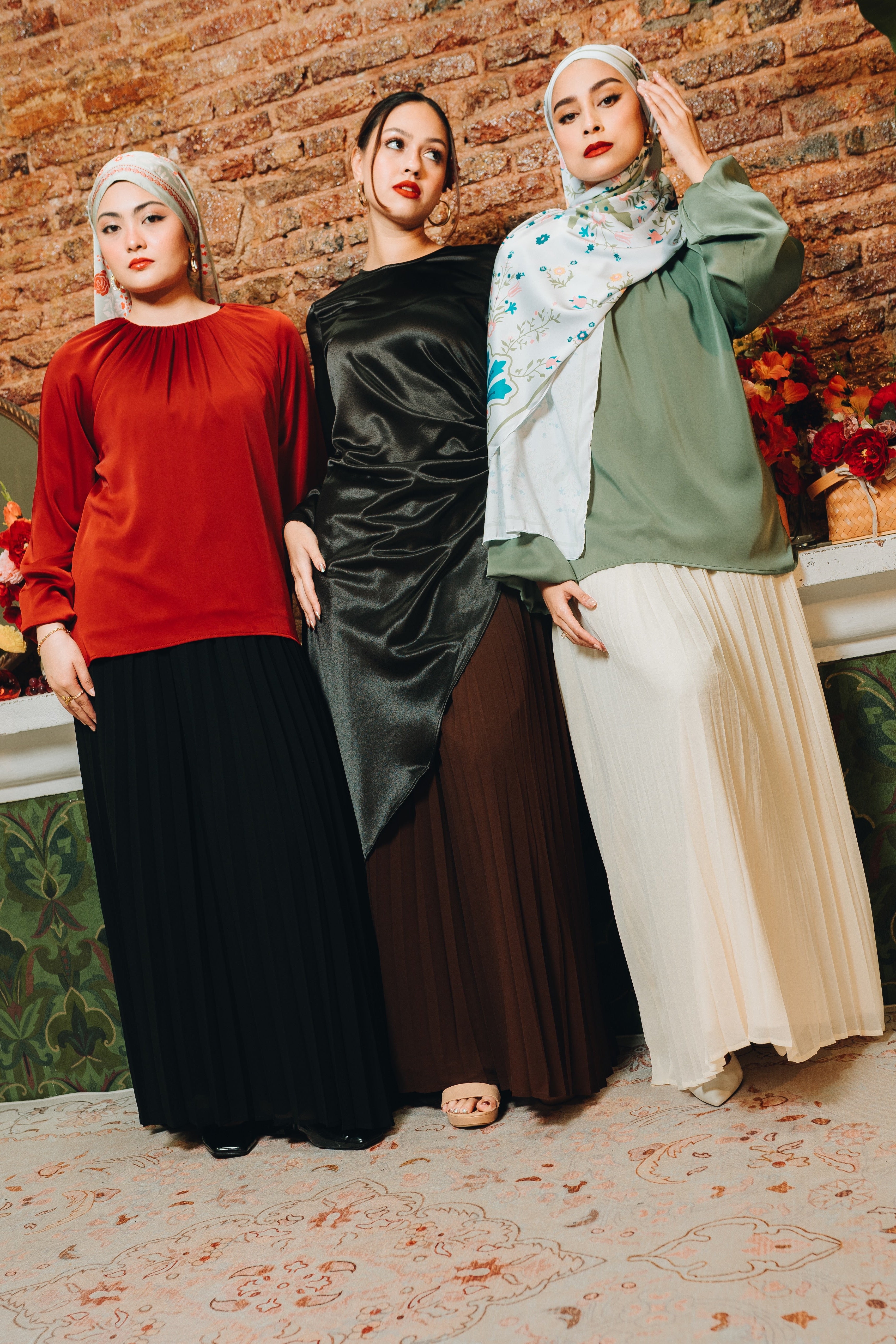 Maria Pleated Skirt