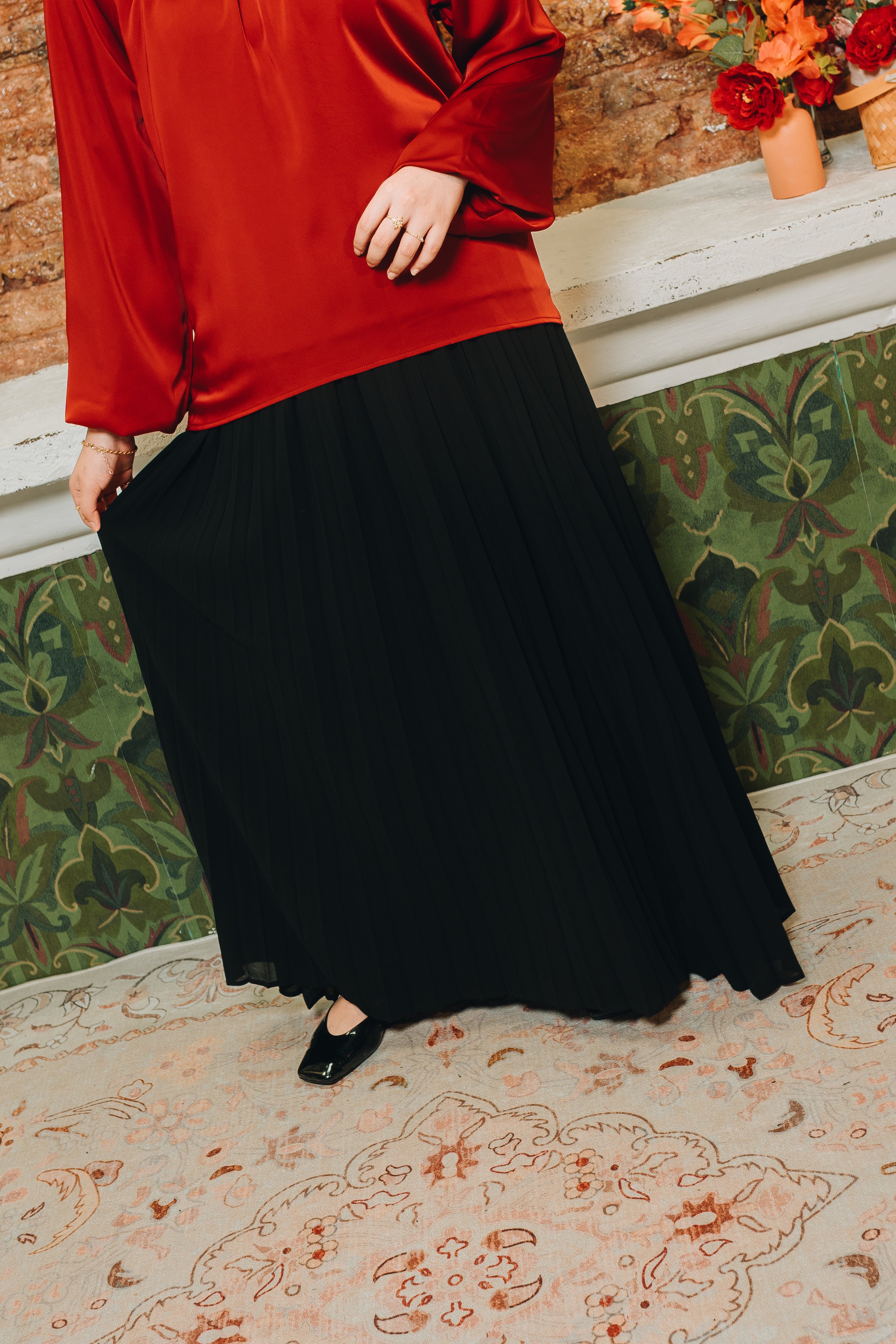 Maria Pleated Skirt