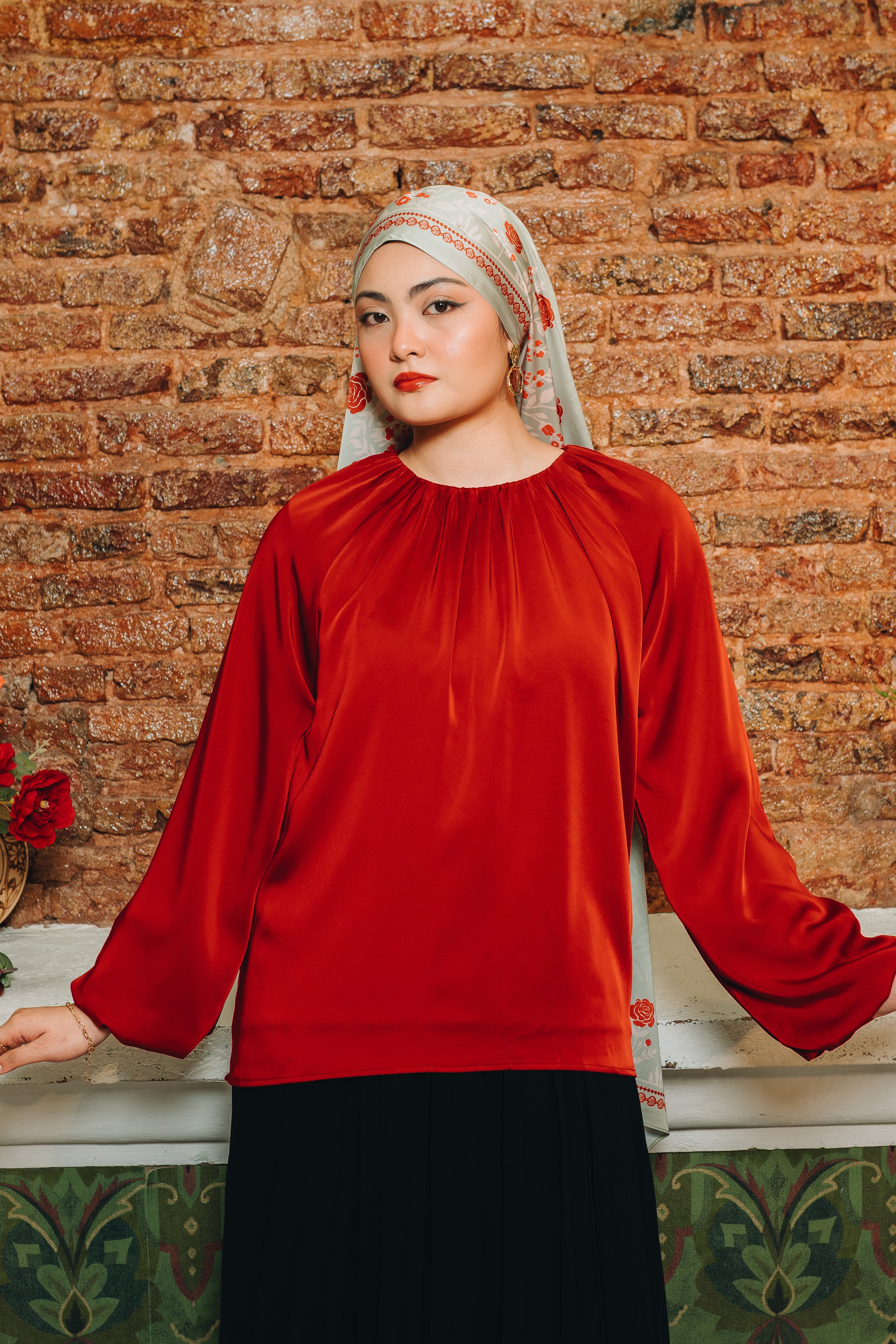 Nina Satin Top